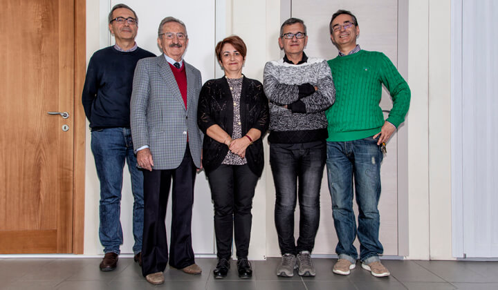 Roberto e Letizia ed il team di Legno Service & Art